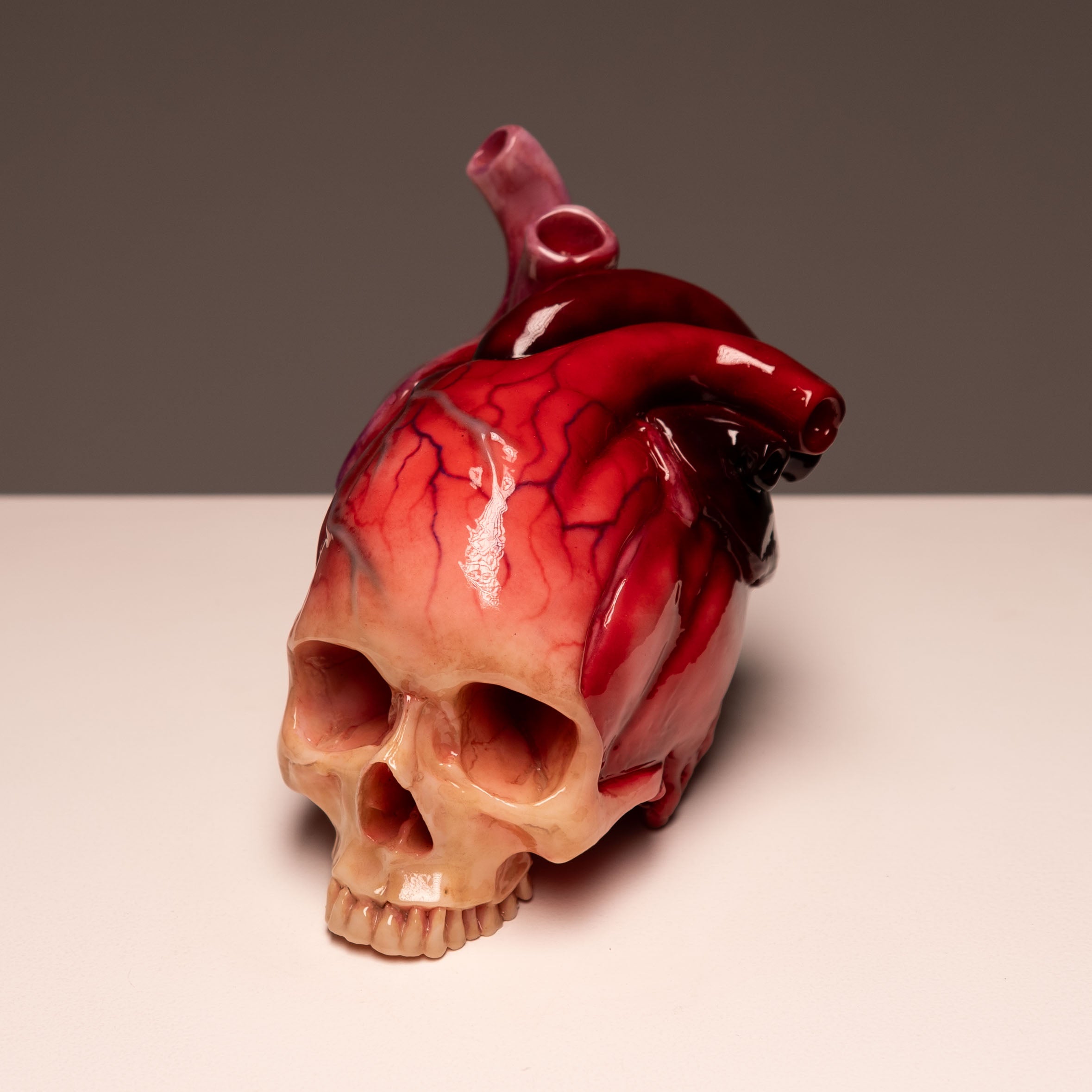 💀The Tell-Tale Heart Skull❤️