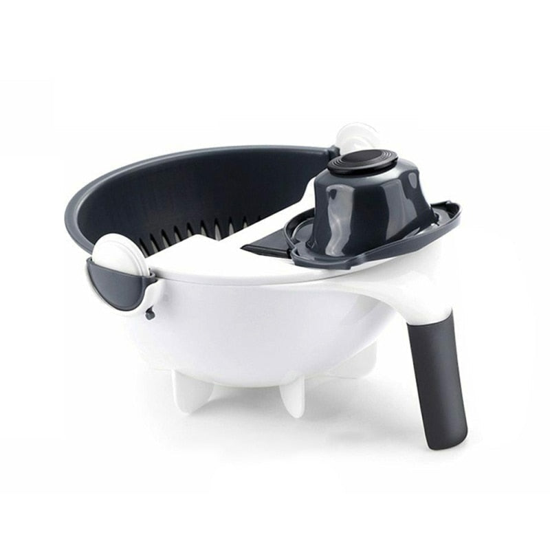 🔥HOT SALE🔥Multifunctional Vegetable Cutter With Drain Basket