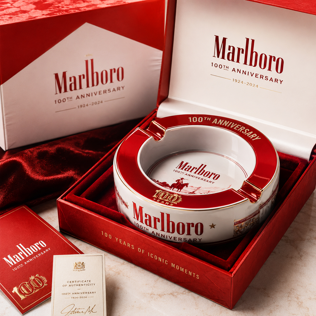 Marlboro 100th Anniversary Limited Edition Ashtray