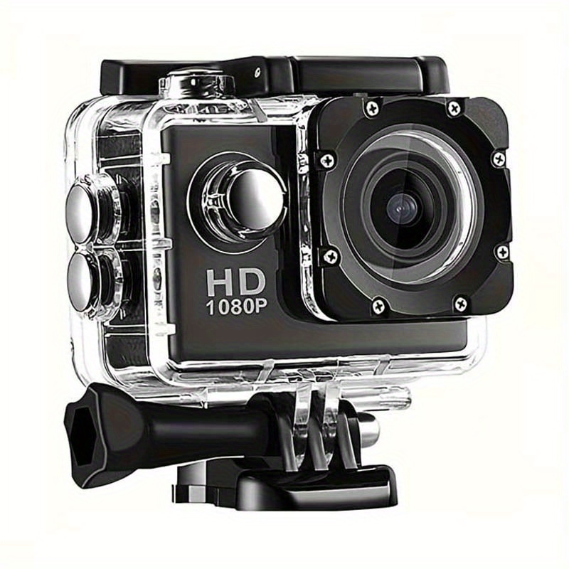 Action Camera (Built In 900 MA Battery) Action Camera Ultra HD Underwater Camera 140 Degree Wide-angle Lens 1181.1 Inch Waterproof Action Camera WIFI Camera For Thanksgiving Christmas (two Options: With Card And Without Card)