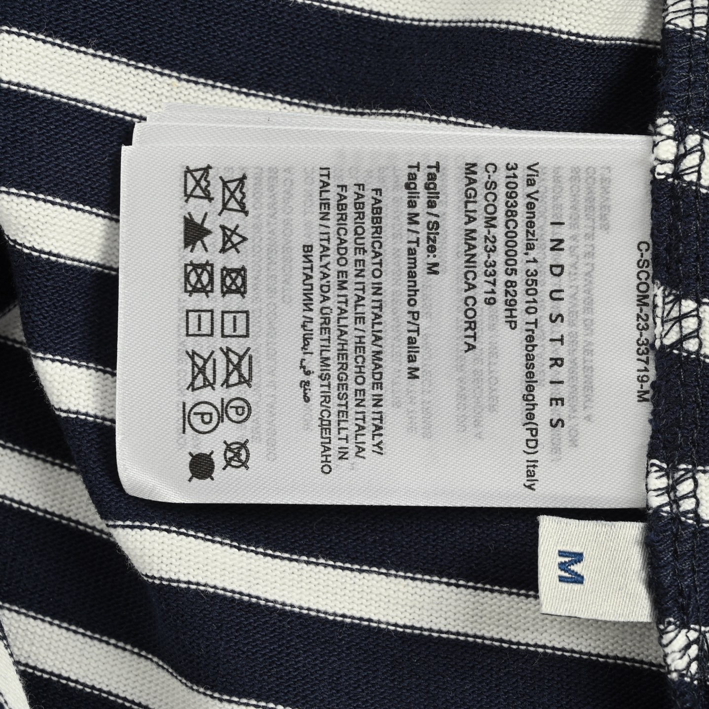 Moncler 25ss flocked logo laser printed short-sleeved shirt
