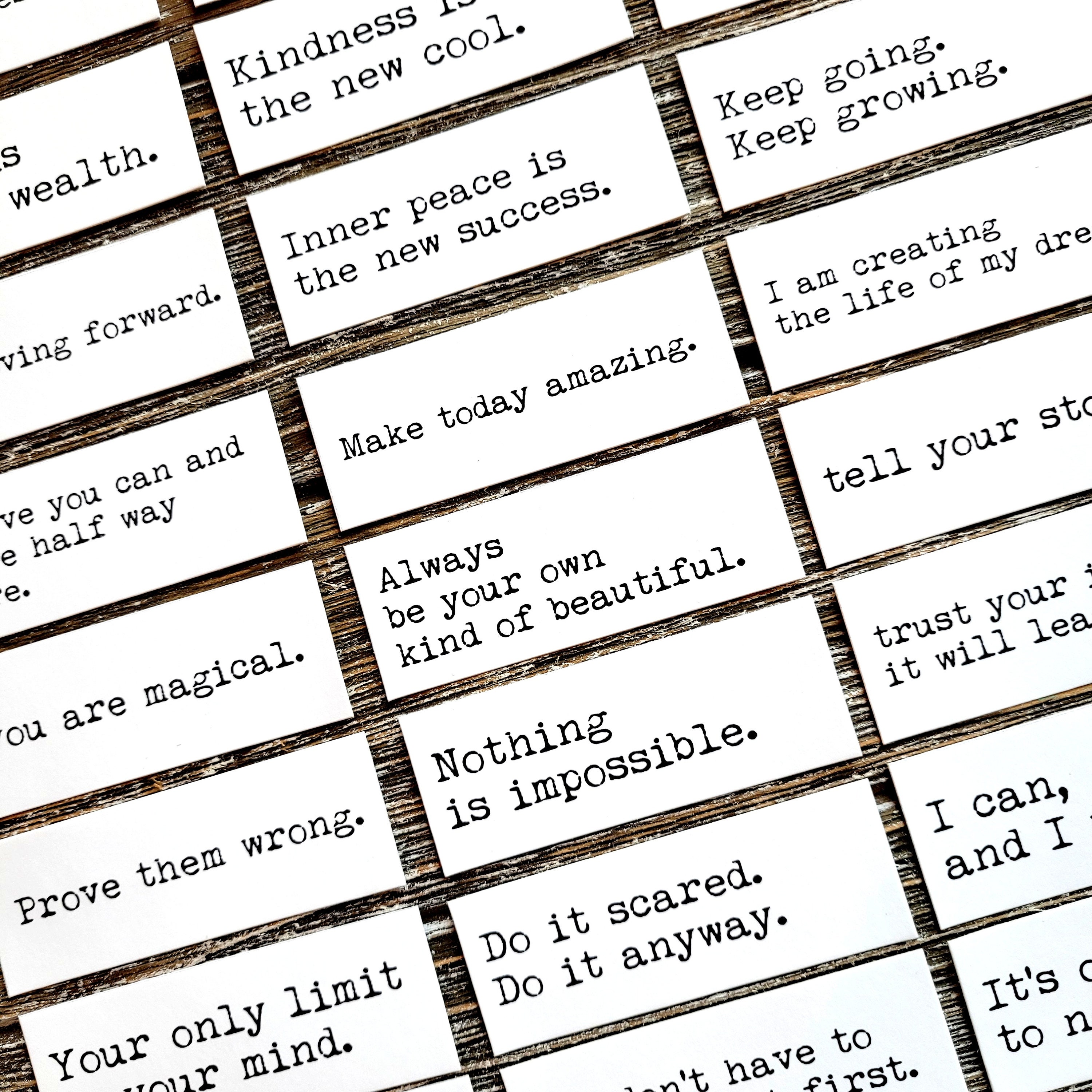 30 pcs Affirmation Stickers