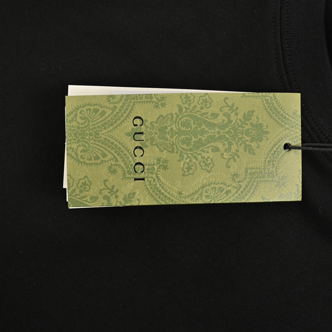 Gucci 24ss pocket double G embroidered short sleeve