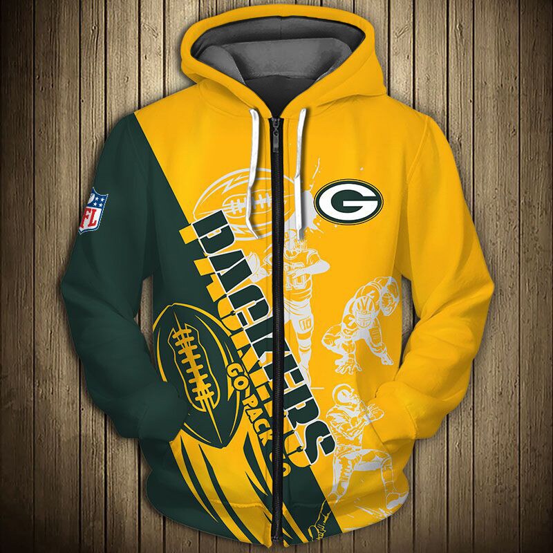 GREEN BAY PACKERS 3D HOODIE GGBBPP003