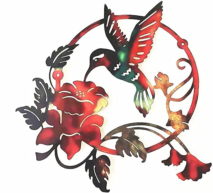 (🔥Last Day Promotion-SAVE 50% OFF)Metal Hummingbird Wall Decoration-BUY 2 GET 10% OFF & FREE SHIPPING