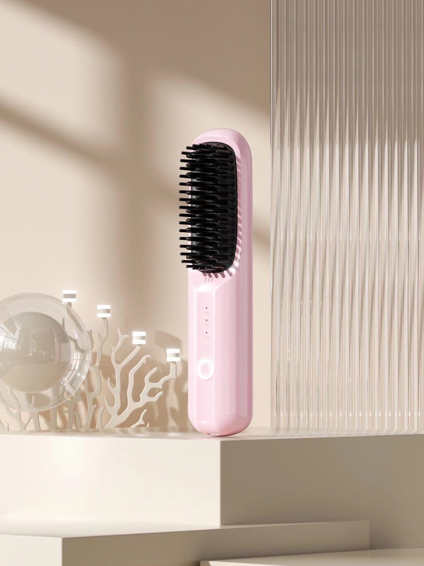 🔥Hot Sale 49% OFF🔥USB Cordless Negative Ion Hair Straightening Comb - Buy 2 Free Shipping