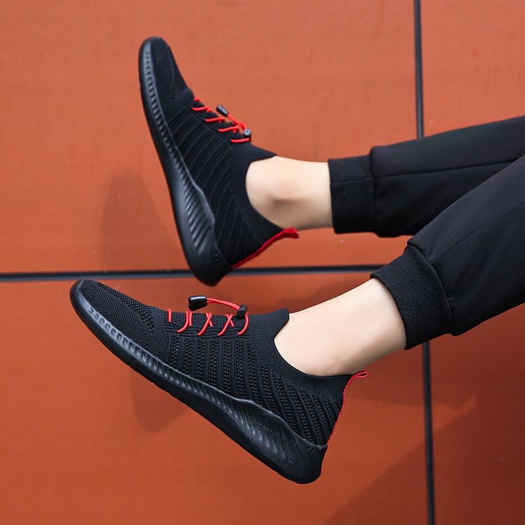 Men's Flying Woven Breathable Trendy Sneakers
