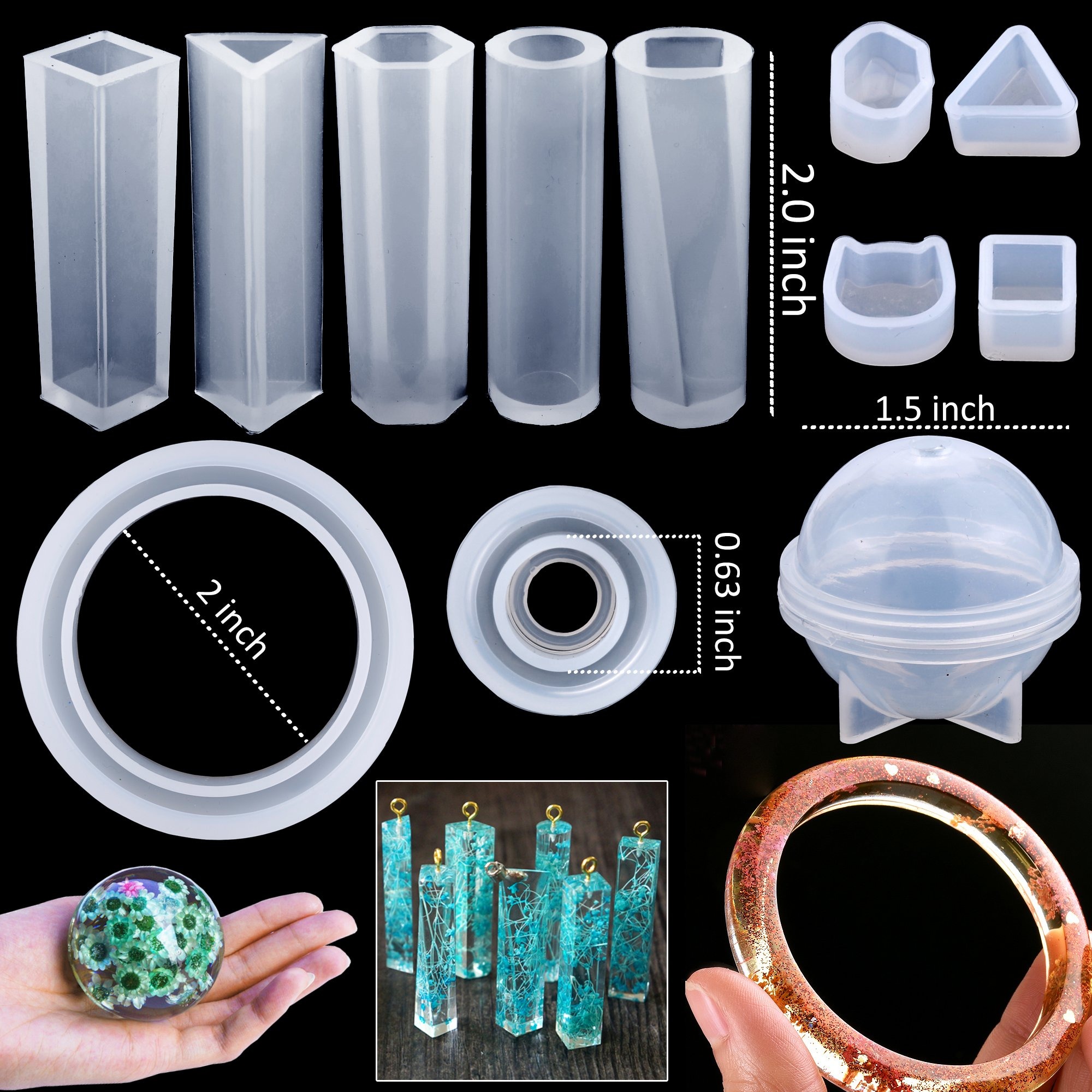 DIY Crystal Glue Jewelry -- One Suit Can Make All Products!