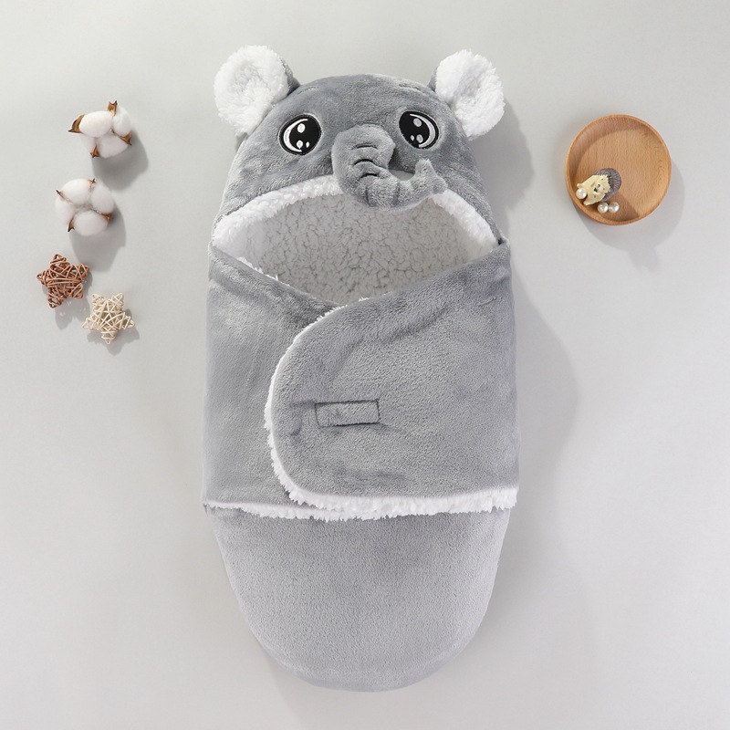 Soft Baby Animal Swaddle Wrap