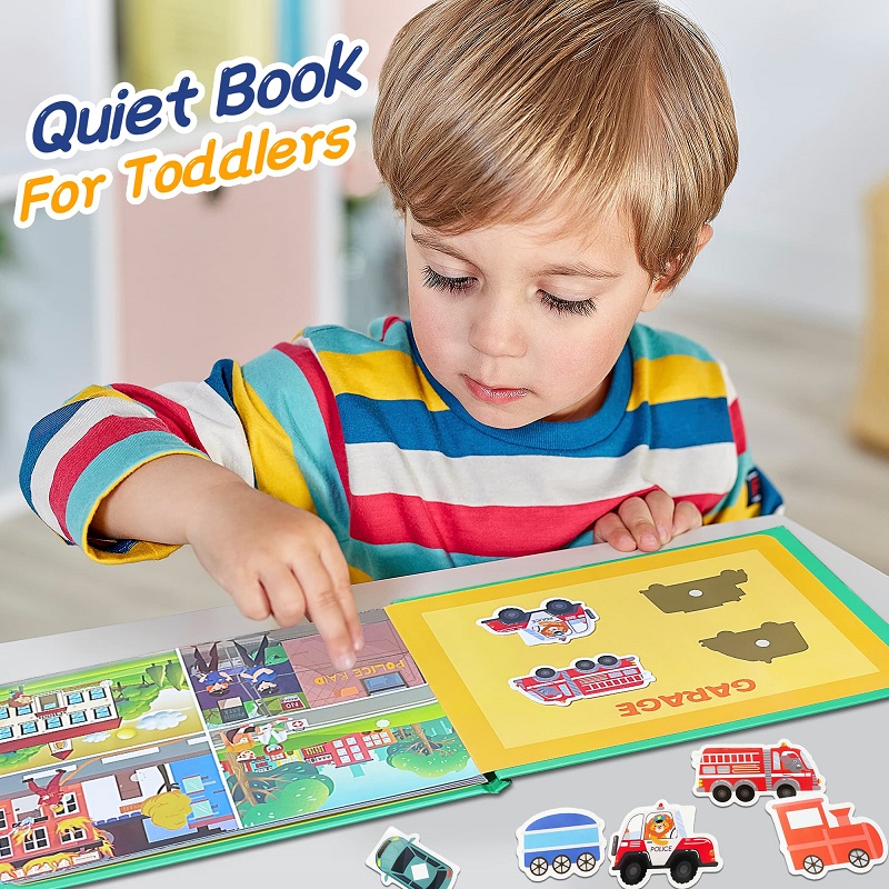 (🔥Early Christmas Sale- SAVE 48% OFF) 2022 New Montessori Interactive Felt Quiet Book-BUY 3 SETS FREE SHIPPING