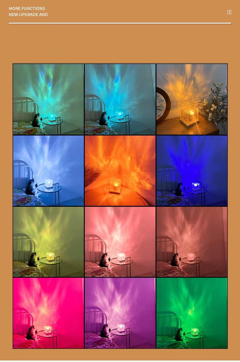 (🔥Discount this week - 48% OFF) - 🎁Water wave Lamp
