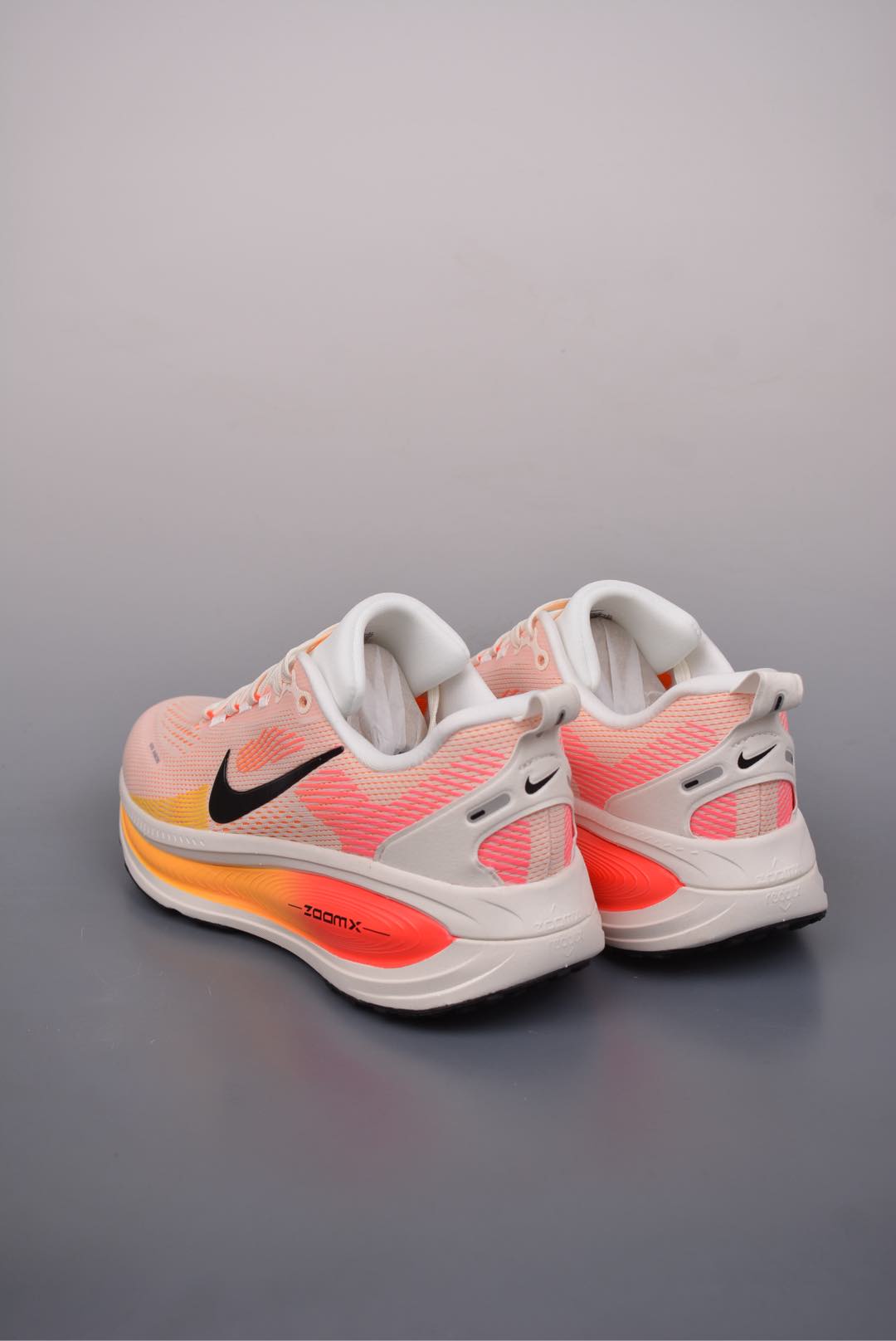 Nike Vomero 18 ZoomX Rose Red Black and White