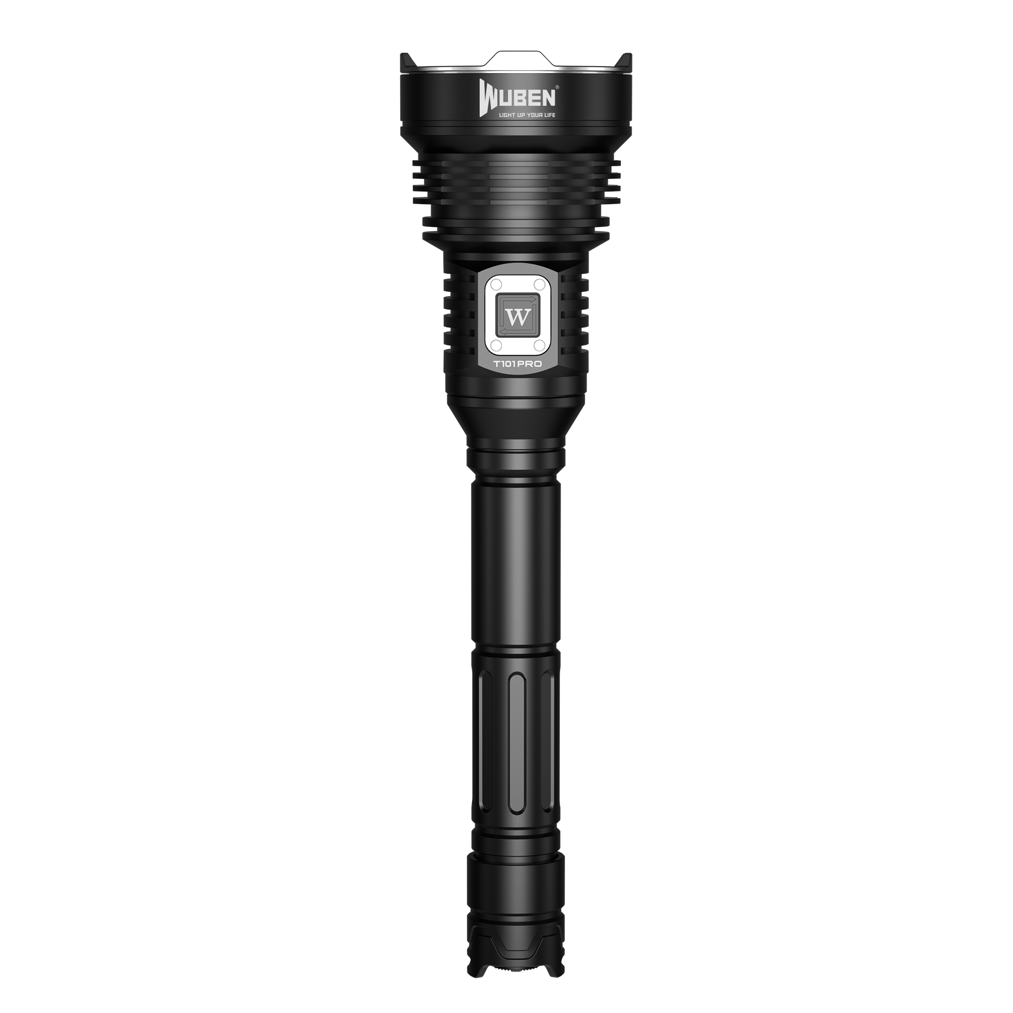 WUBEN T101 Pro Bright LED Flashlight, Waterproof Rechargeable Torch Light For Outdoor Camping Hiking Hunting Adventure And Searching, 3500LM