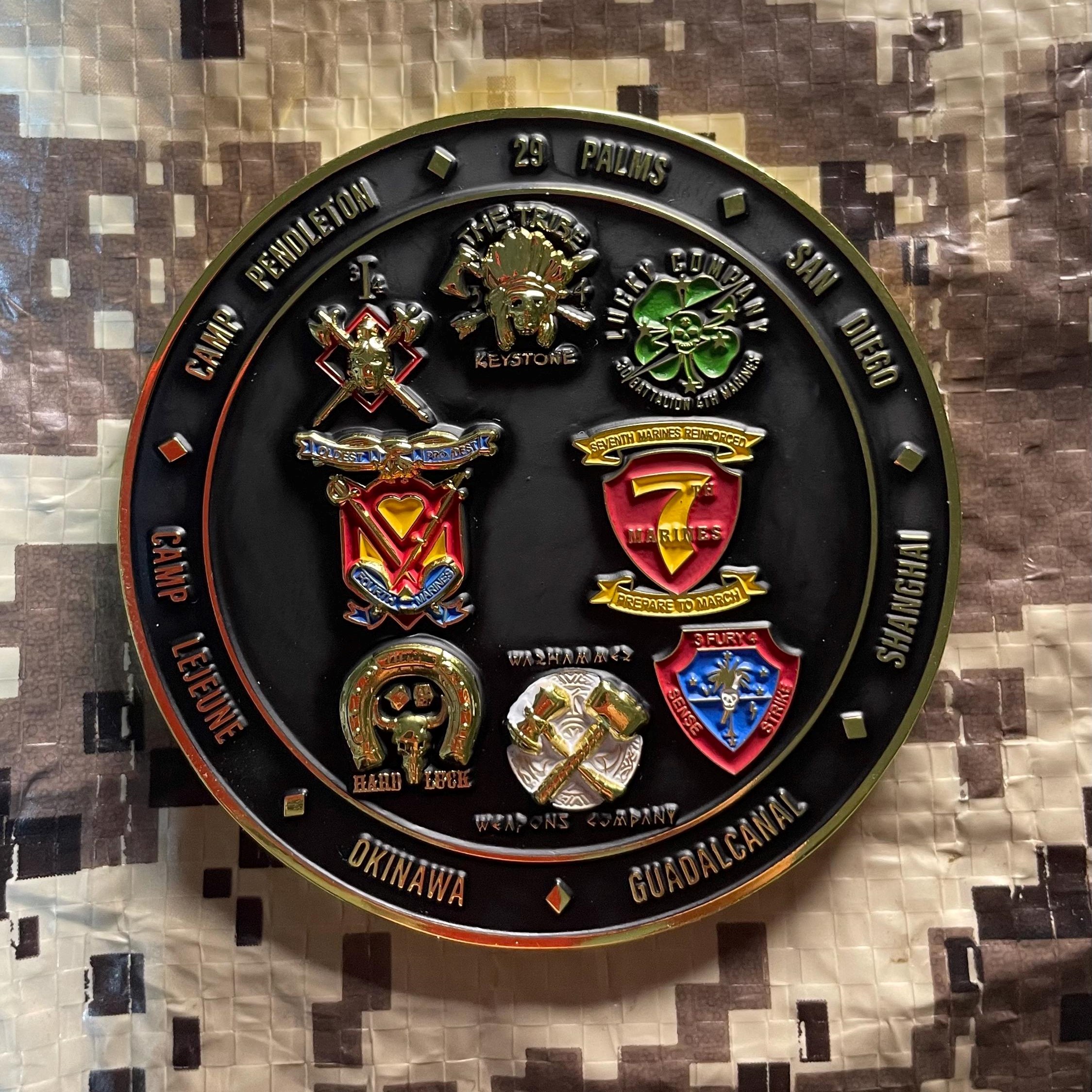 The Darkside Centennial Challenge Coin