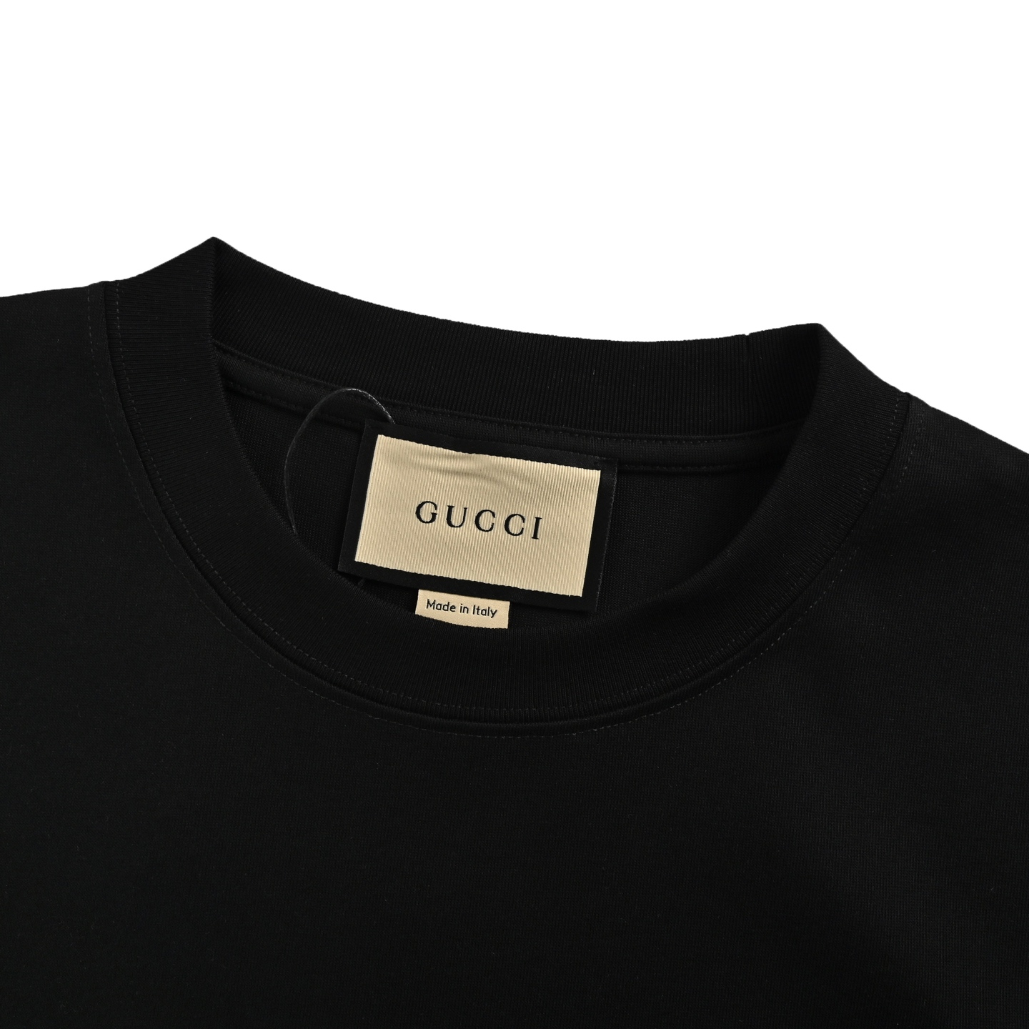 Gucci 25ss graffiti signature letter print short sleeve