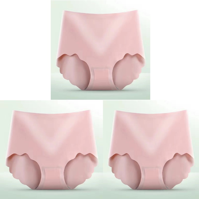 (🔥Last Day Promotion-SAVE 50% OFF)2023 New Upgrated High Waist Leak Proof No Trace Ice Silk Panty-BUY 2 SETS GET 10% OFF & FREE SHIPPING
