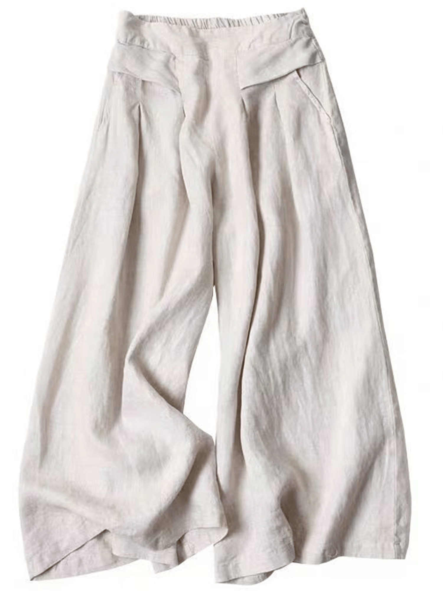 Women's Loose Cotton And Linen Casual Leggings