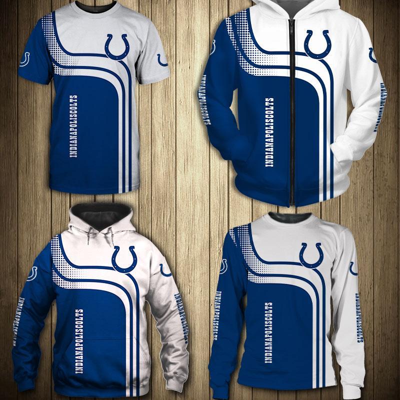 INDIANAPOLIS COLTS 3D HOODIE GGSA0127