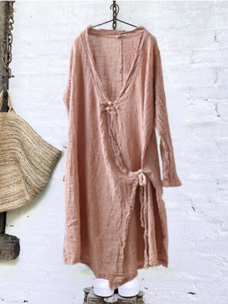 Frog Irregular Casual Comfy Tunic