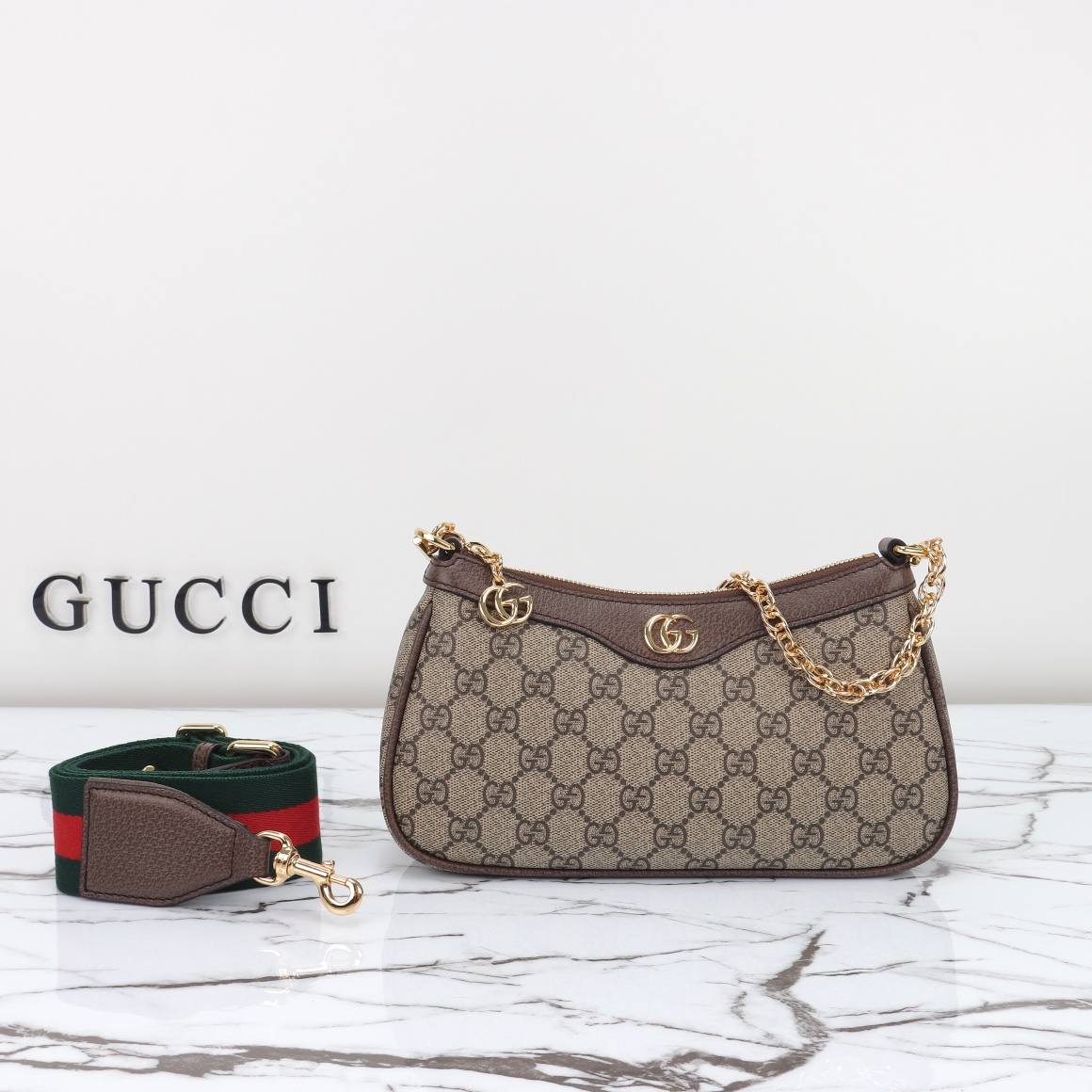 Gucci Ophidia small shoulder bag ‎735132 FABLE 9442
