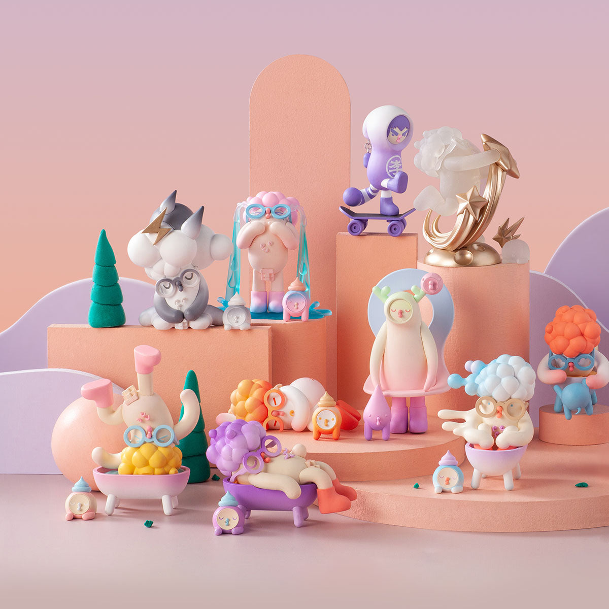 POP MART MODOLI Mood Weather Series [1 Blind Box]