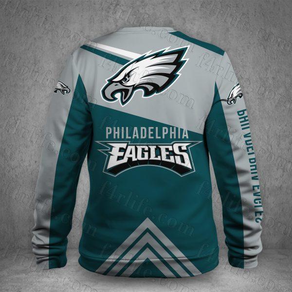 PHILADELPHIA EAGLES HOODIE PRINTED VIP 3D 09