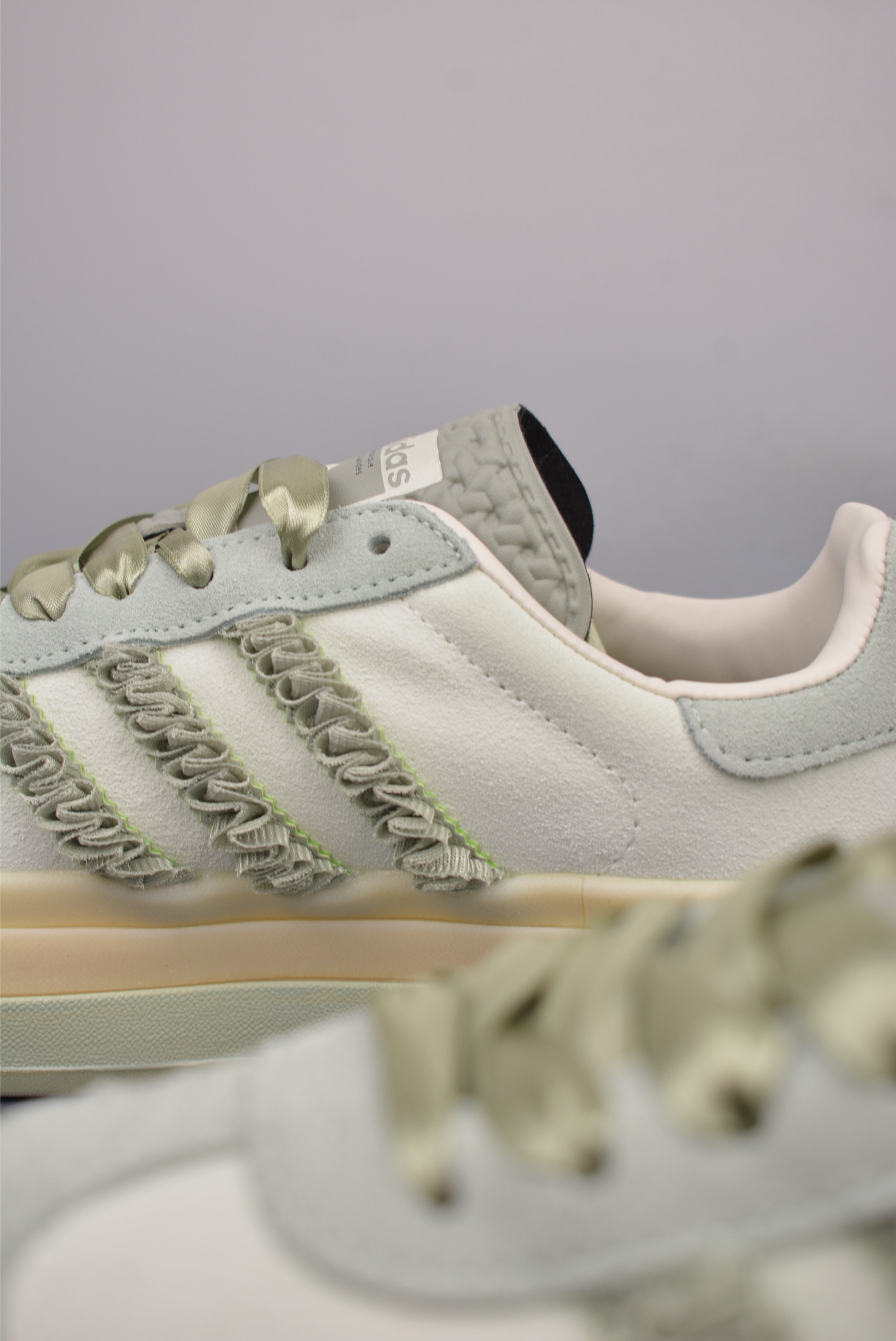 Adidas Originals Gazelle Bold W Velvet Apple Green JR8373