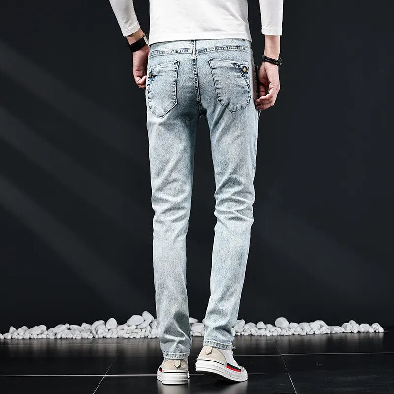 New Men's Slim Fit Denim Jeans