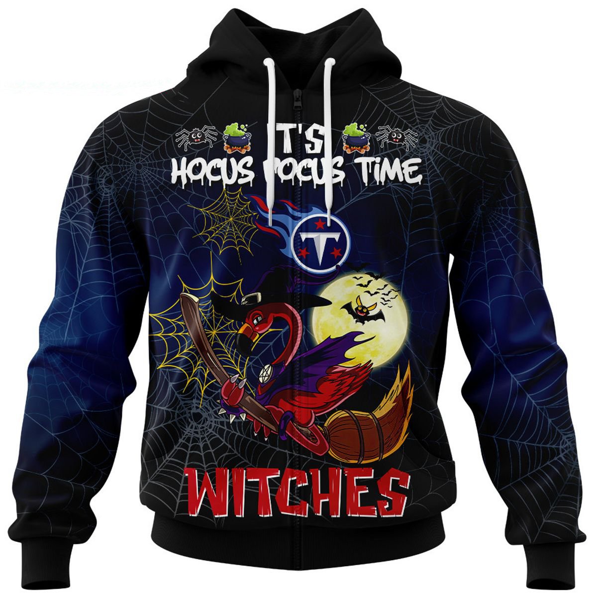TENNESSEE TITANS 3D HOODIE HALLOWEEN002