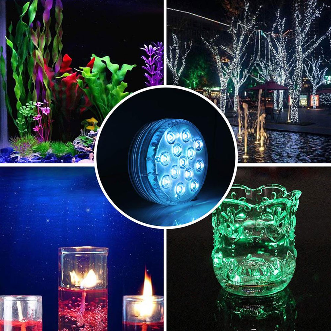 (SUMMER HOT SALE- Save 50% OFF) Submersible LED Pool Lights Remote Control (RF)