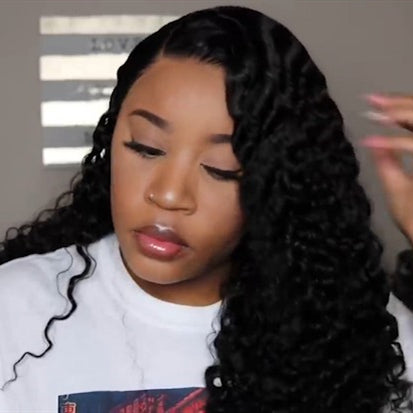 New Natural Curly Lace Front Basic Cap Wig