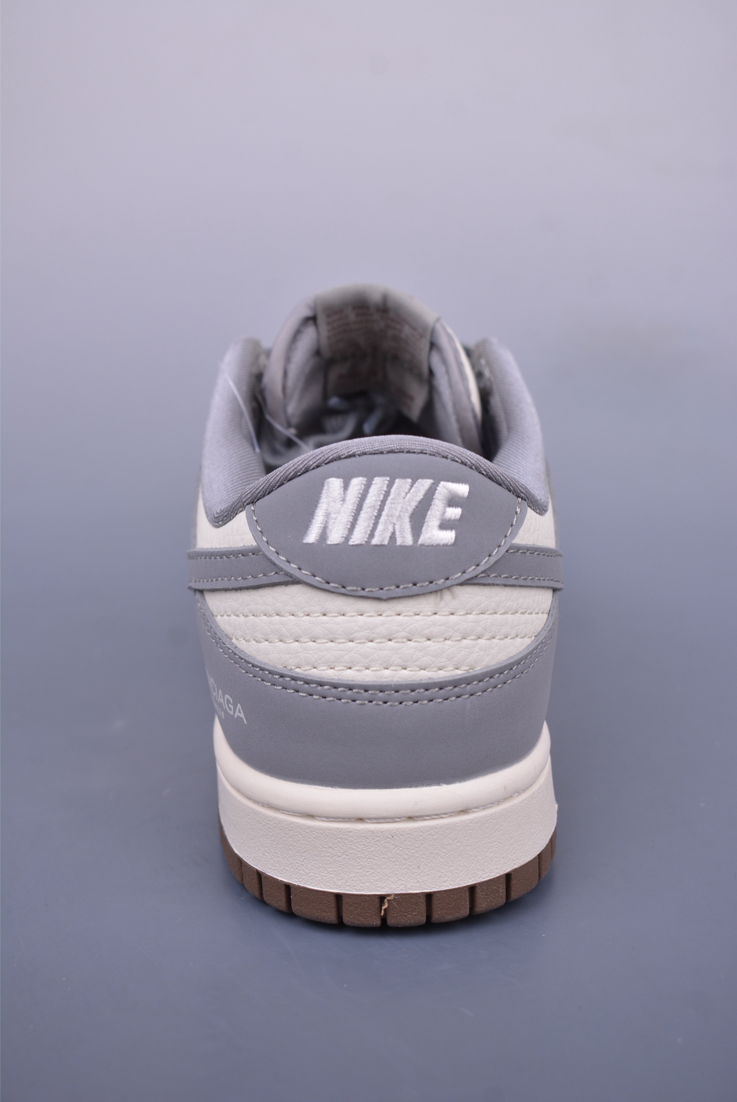 Balenciaga x Nike SB Dunk Low sneakers Gray and White Print XD1588-205