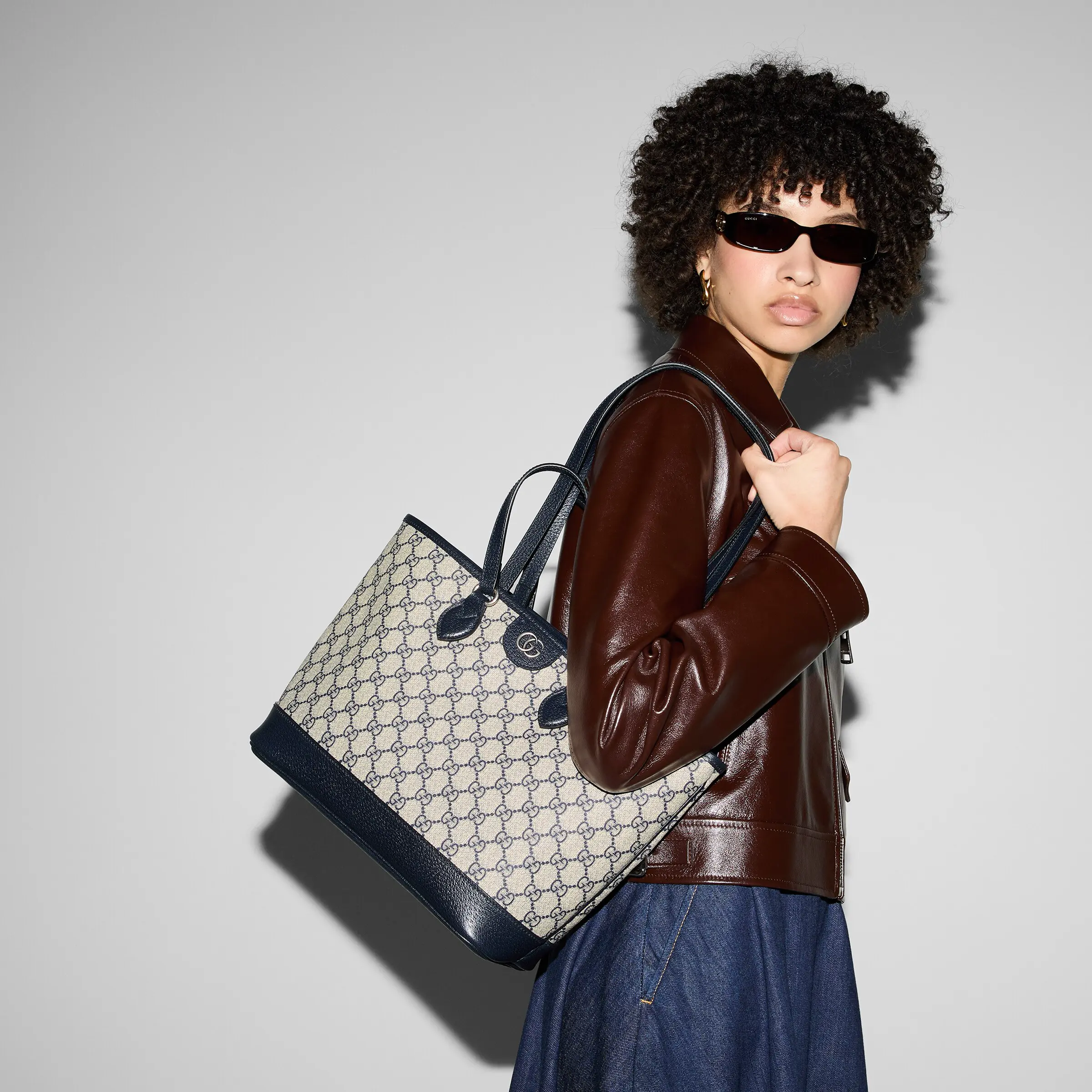 Gucci Ophidia Medium Tote Bag765043 K9GSG 8358