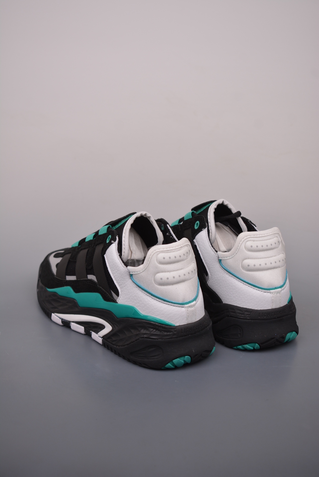 Adidas Originals Niteball White Gray Navy Volt FW2477