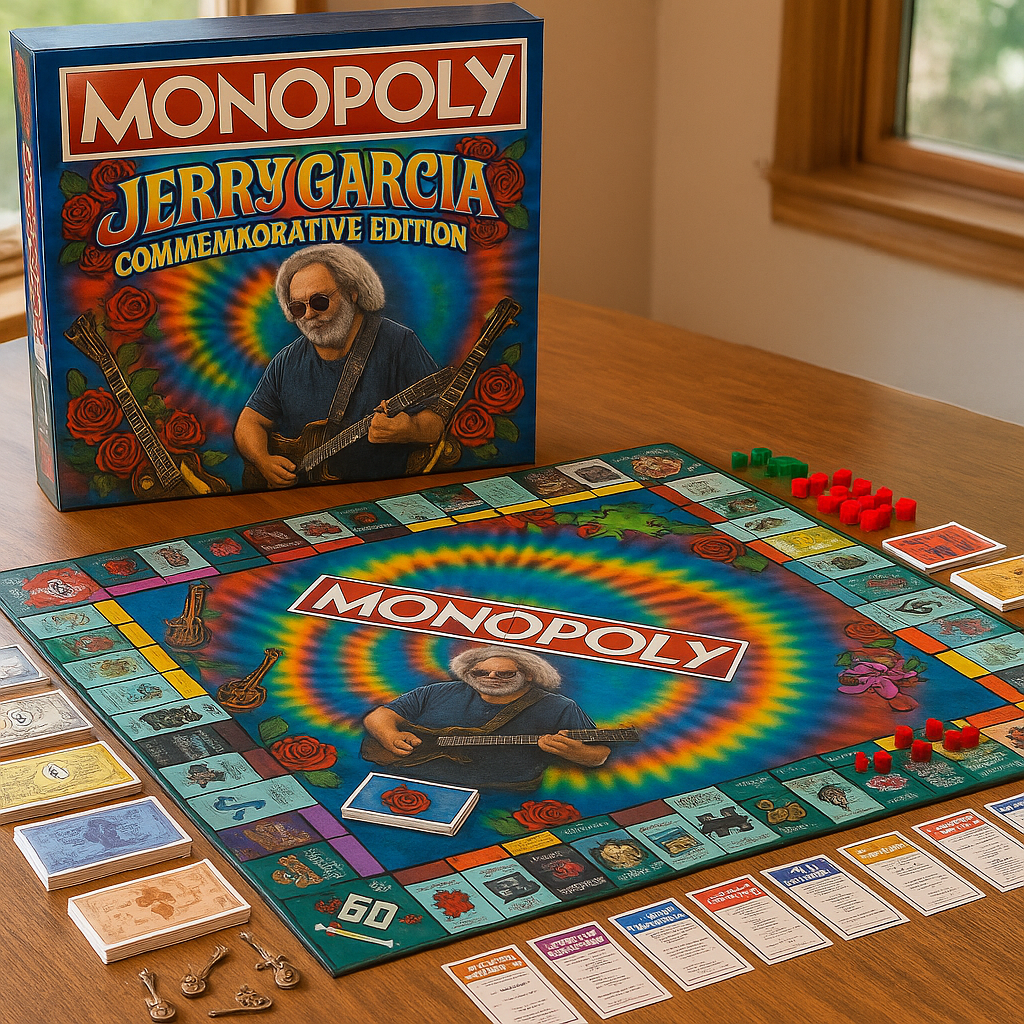 Jerry Garcia Commemorative Edition Monopoly