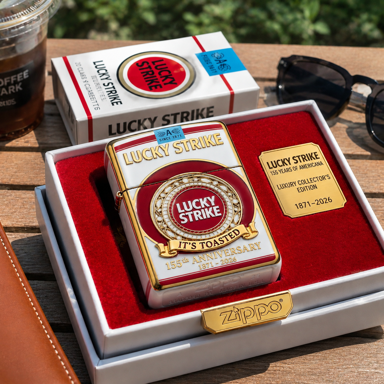Lucky Strike 155th Anniversary Limited Edition Zippo