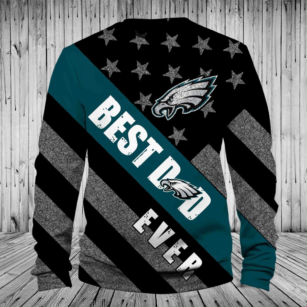 EAGLES HOODIE 3D DAD68
