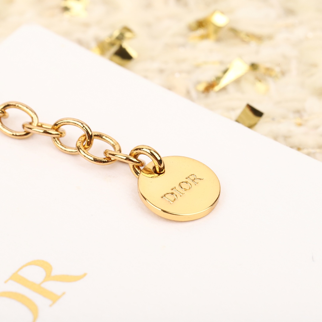 Dior Double Bead Diamond Bracelet