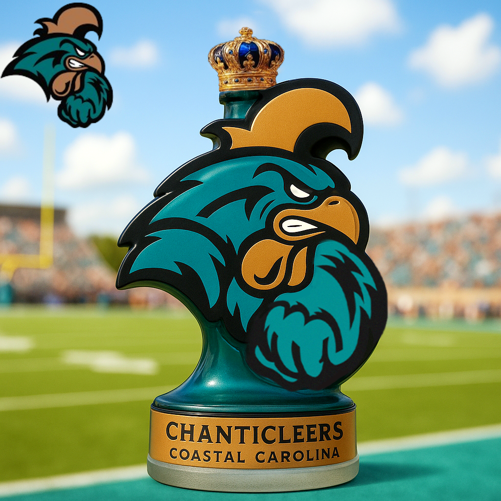 Coastal Carolina Whiskey Bottle