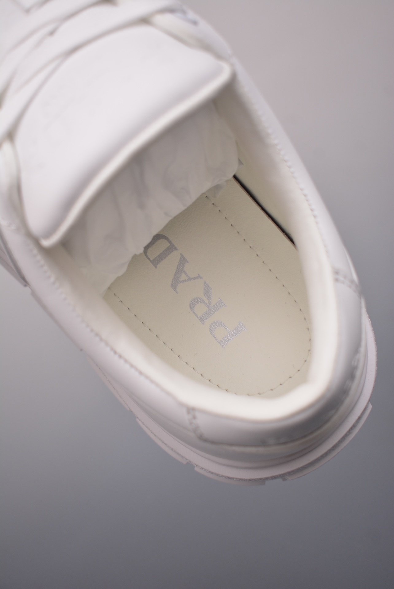 Prada Downtown Low Sneakers white
