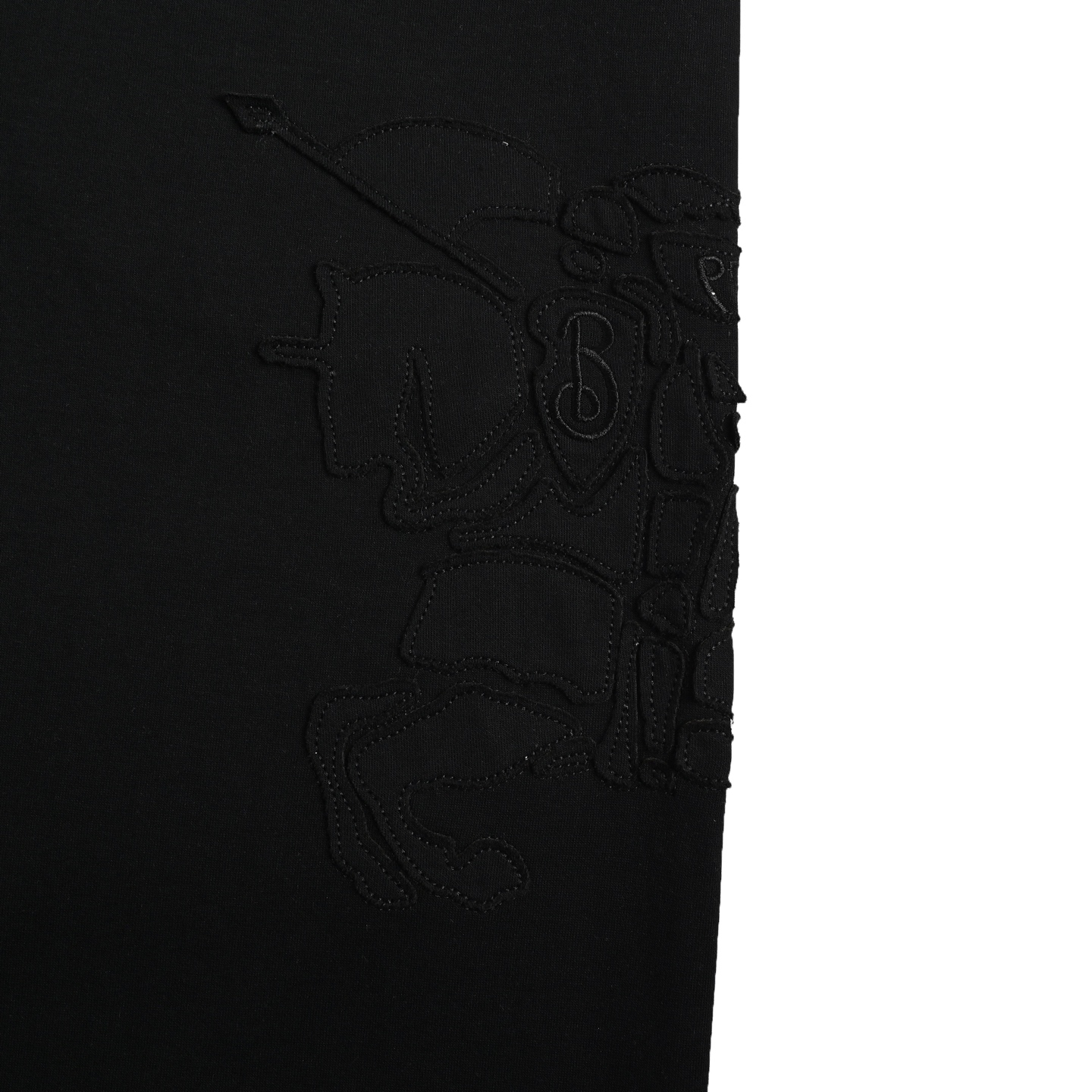 Burberry Side Horse Patch Embroidered Trousers