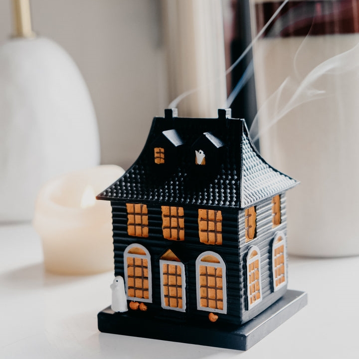 🔮🧙‍♀️Salem Witch House Incense Burner🍂🏠