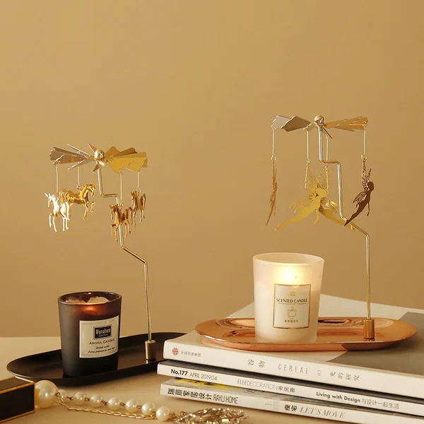 🔥Last Day Promotion-50% OFF🔥DIY Rotating Candle Holder