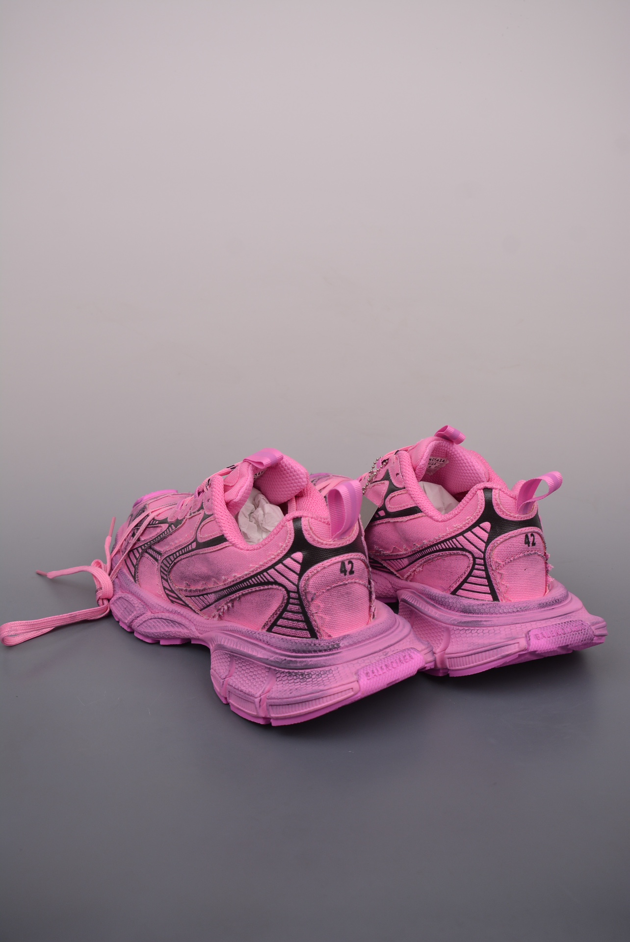BALENCIAGA 3XL Sneakers Pink Black