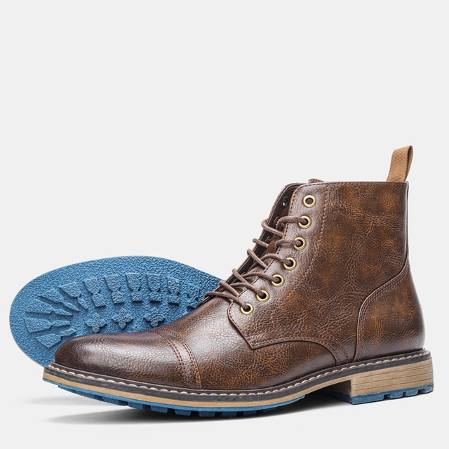 Brand Comfortable Ankle Boots For Men