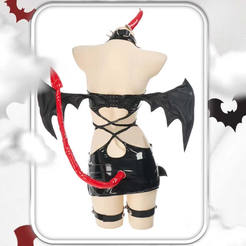 Devil Twins Cosplay Sexy Lingerie Costume