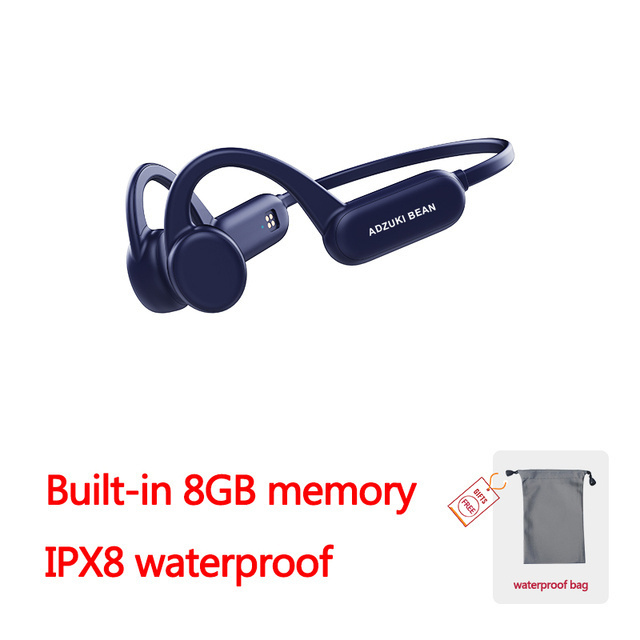 New Bone Conduction Swimming Headset Bluetooth IPX8/IPX4 Waterproof Earphone Wireless Sports Headphones With Mic Stereo Earbuds