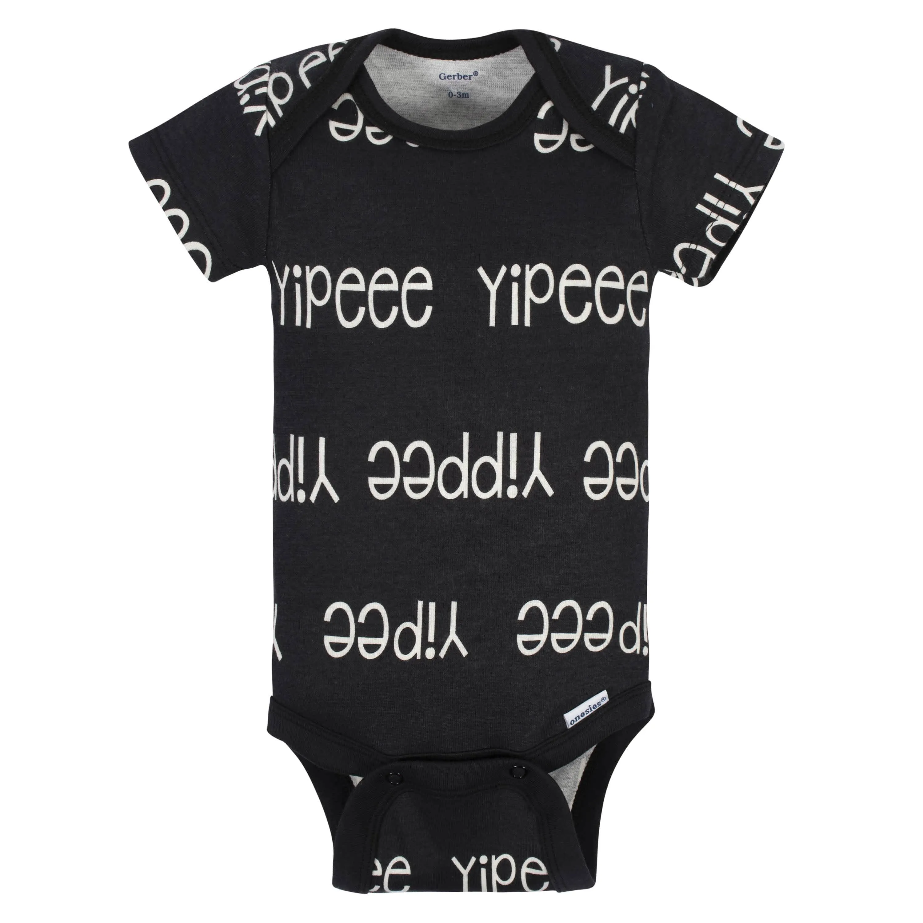 5-Pack Baby Boys Comfy Stretch Badger Short Sleeve Onesies Bodysuits