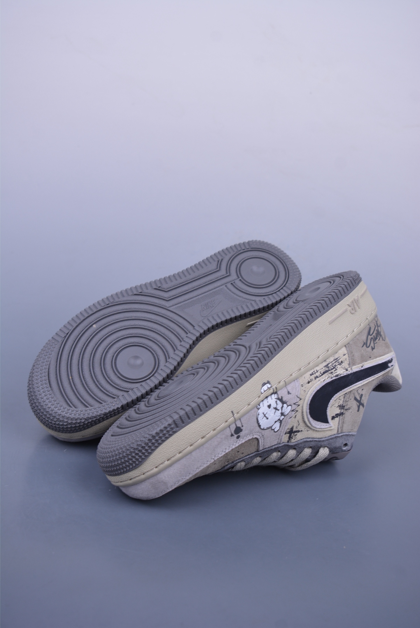 Nike Air Force 1 07 Low Sneakers Dark Skull YD2425-660