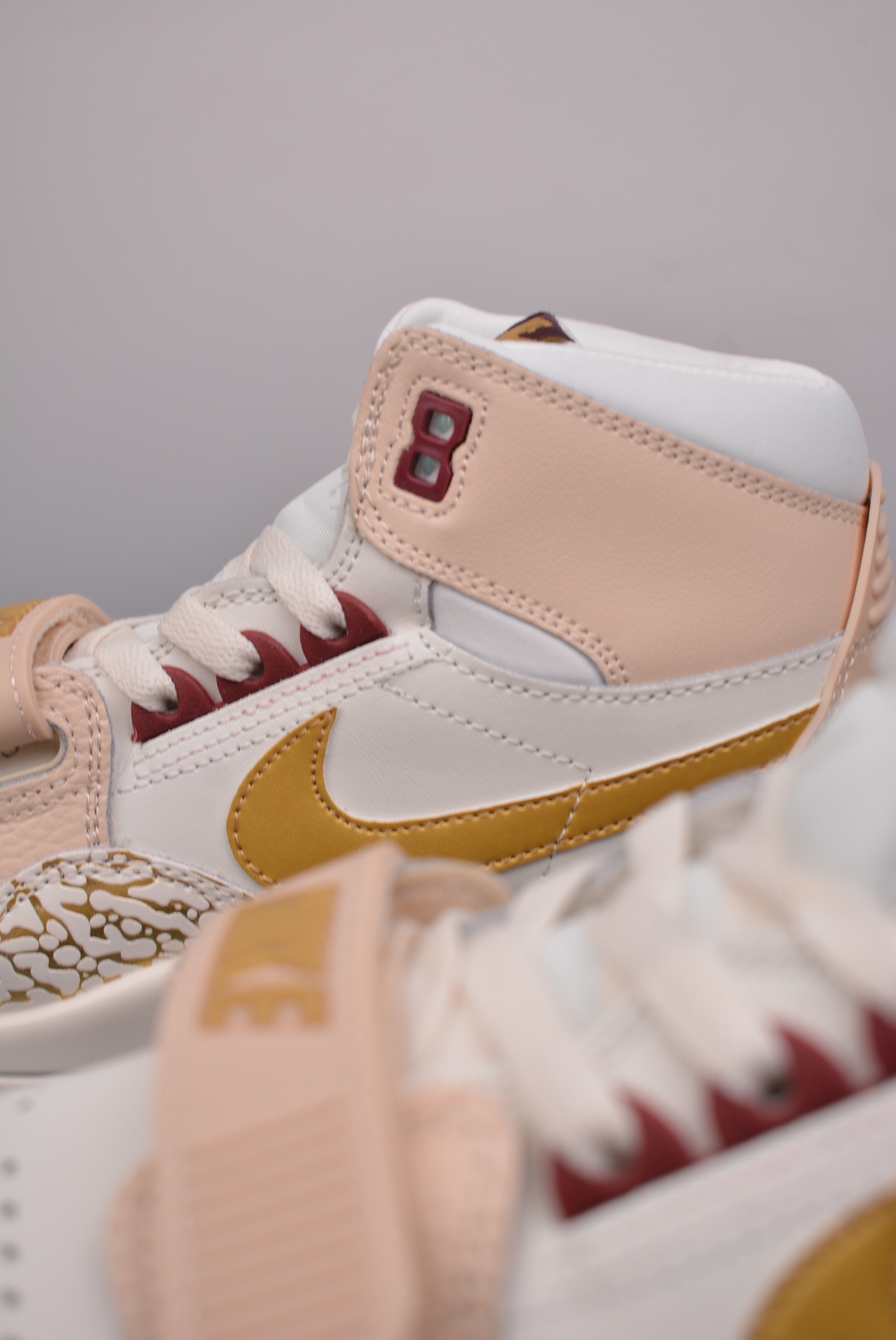 Nike Air Jordan Legacy 312 High Beige Wine Red Gold